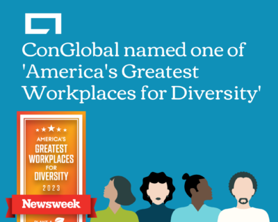 ConGlobal Named One of ‘America’s Greatest Workplaces for Diversity’