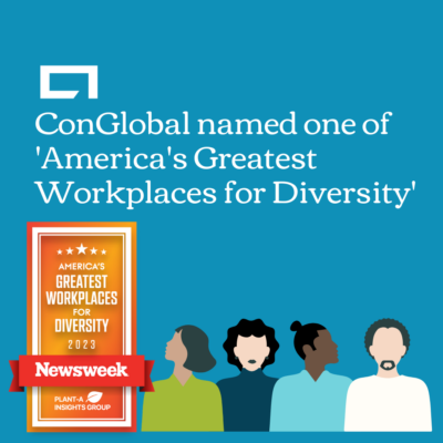 ConGlobal Named One of ‘America’s Greatest Workplaces for Diversity’