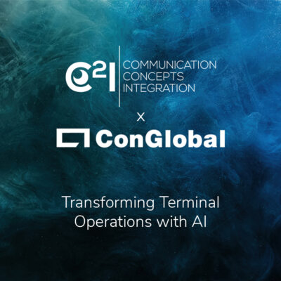 ConGlobal + Communication Concepts Integration: Transforming Terminal Operations with AI