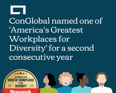 ConGlobal Named to Newsweek’s ‘America’s Greatest Workplaces for Diversity’ 2024