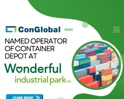 ConGlobal Selected to Operate First-Ever Container Depot at Wonderful Industrial Park