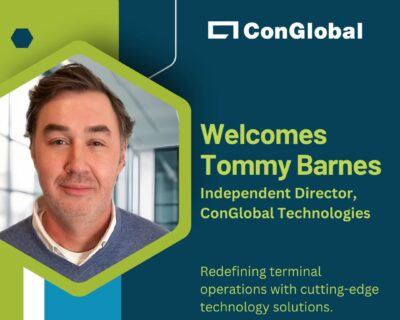 ConGlobal Welcomes Tommy Barnes as Independent Director